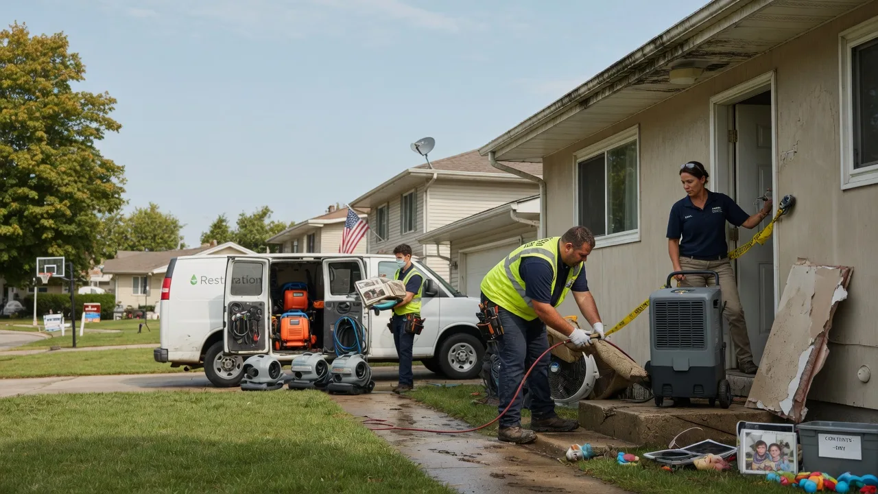 Water Damage Restoration in Chester Heights, PA near me